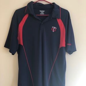 Twins Reebok golf shirt